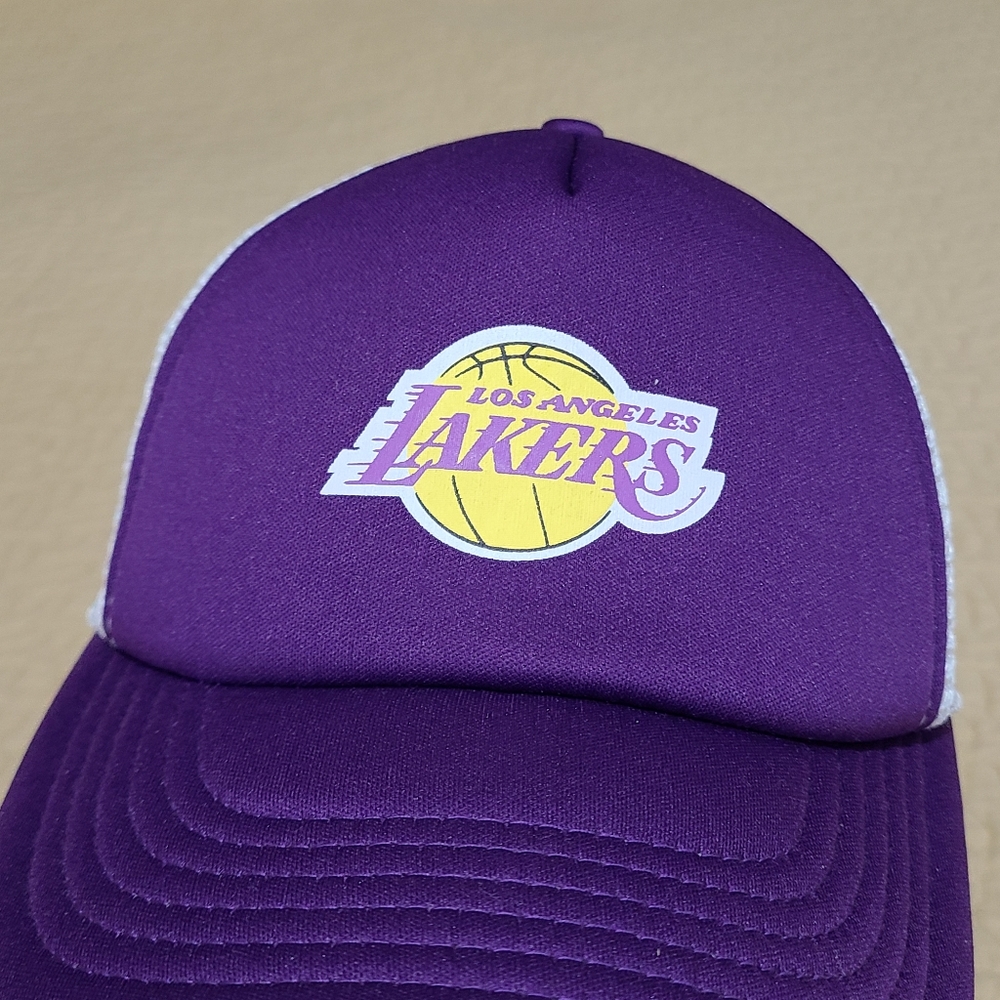 LA Lakers logo trucker hat - Picture 2 of 7